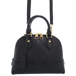 Louis Vuitton Monogram Empreinte Neo Alma Bag Black